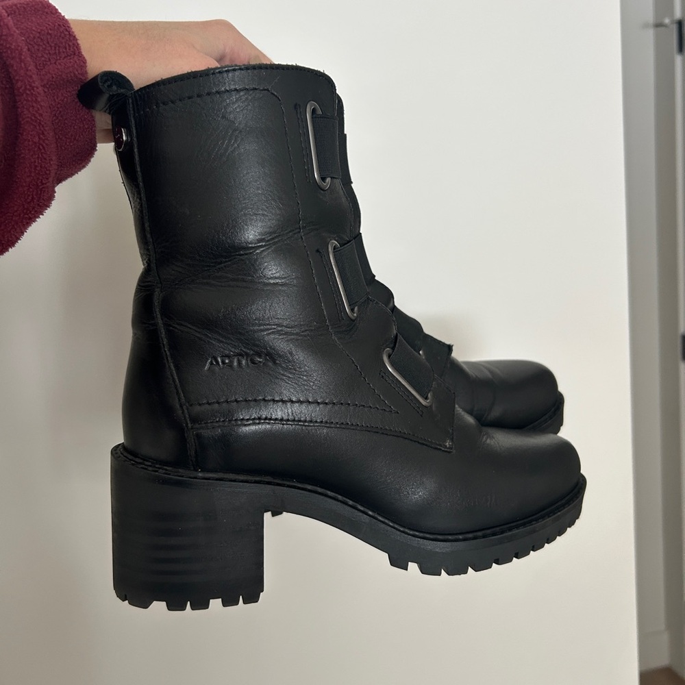 Women's Black Combat Boots